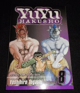 YuYu Hakusho Vol 8 Trade Paperback Comic Book 1st Printing (Viz, 2005) - New!