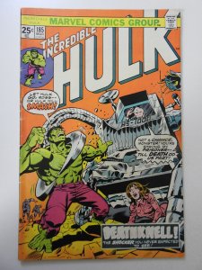 The Incredible Hulk #185 (1975) FN- condition