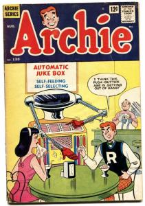 Archie Comics #130 1962- Betty & Veronica- Robot cover