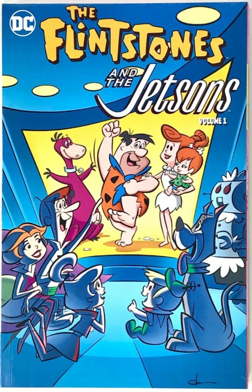 FLINTSTONES and the JETSONS Comic TPB — 2017 DC Comics Hanna-Barbera 144 Pages