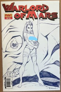 Warlord of Mars #12 NM Ale Garza Blue Risqué Variant HTF