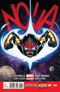 NOVA #6 VF+ - VF/NM MARVEL NOW!