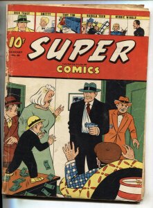 Super Comics #68--1944--Dick Tracy--Winnie Winkle--WWII--comic book