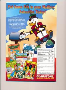 Walt Disney's Comics #609 Gladstone Walt Disney Comics ~ VF/NM 1997 (HX973)