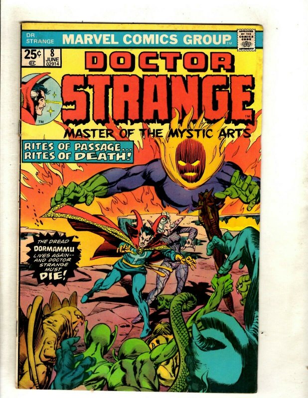 Lot Of 6 Doctor Strange Marvel Comic Books # 7 (VG) 8 9 10 11 12 (FN/VF) RS1