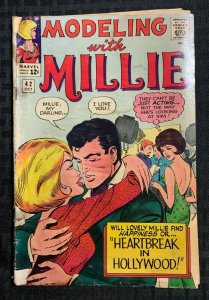 1965 MODELING WITH MILLIE #42 GD 2.0 Heartbreak in Hollywood