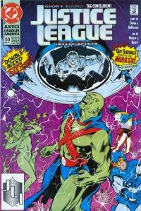 Justice League (1987 series) #50, NM (Stock photo)