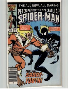 The Spectacular Spider-Man #116 (1986) Spider-Man [Key Issue]