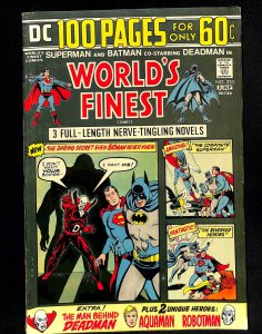 World's Finest Comics #223 Batman Superman Deadman!