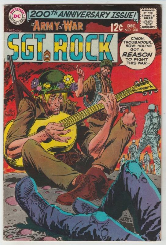 Our Army at War #200 (Dec-68) VF High-Grade Easy Company, Sgt. Rock