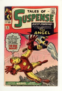 Tales of Suspense #49 (1964) Early X-Men crossover, Iron Man and the Angel