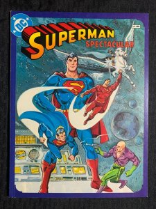 1982 SUPERMAN SPECTACULAR One-Shot FN+ 6.5 SIGNED by Bob Rozakis / DC Comics