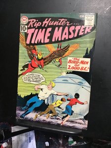 Rip Hunter ... Time Master #4 (1961) Hot TV! 1st Birdman 2000 BC  VF+ Boca CERT!