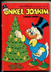 Onkel Joakim #25 1983-Disney-Danish-Uncle Scrooge-Carl Barks-Mickey Mouse-VG