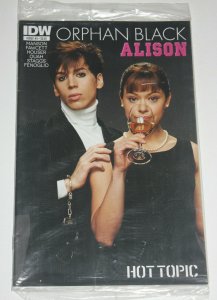 ORPHAN BLACK IDW Comics BBC HOT TOPIC Variant Cover #3 Alison Sealed NM+ 9.6