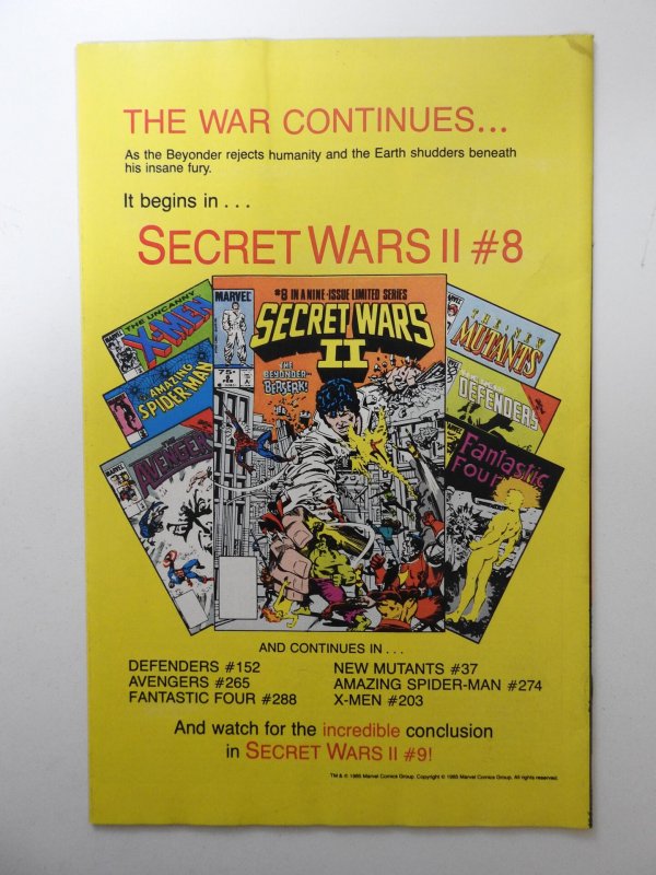 The Amazing Spider-Man #273 (1986) VG Condition! Moisture stain