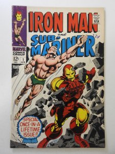 Iron Man & Sub-Mariner (1968) FN Condition! stamp fc