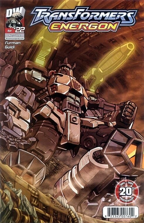 Transformers; Energon #22 Comic Book - Dreamwave