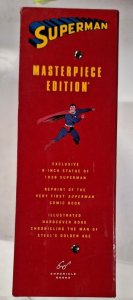 SUPERMAN MASTERPIECE EDITION (1999) CHRONICLE BOOKS Statue, History, Comic repr