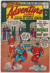 Adventure Comics #339 (Dec 1965, DC), G-VG (3.0), Legion, Death of Beast Boy, A