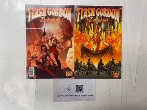 2 Flash Gordon: Zeitgeist DYNAMITE comic books #1 2 34 KM26
