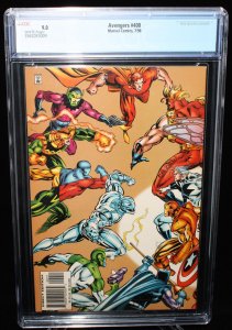 Avengers #400 - 400th Anniversary Issue Wraparound - CGC Grade 9.0 - 1996