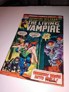 1975 Adventure Into Fear 28 Morbius Simon Stroud app VG Living Vampire