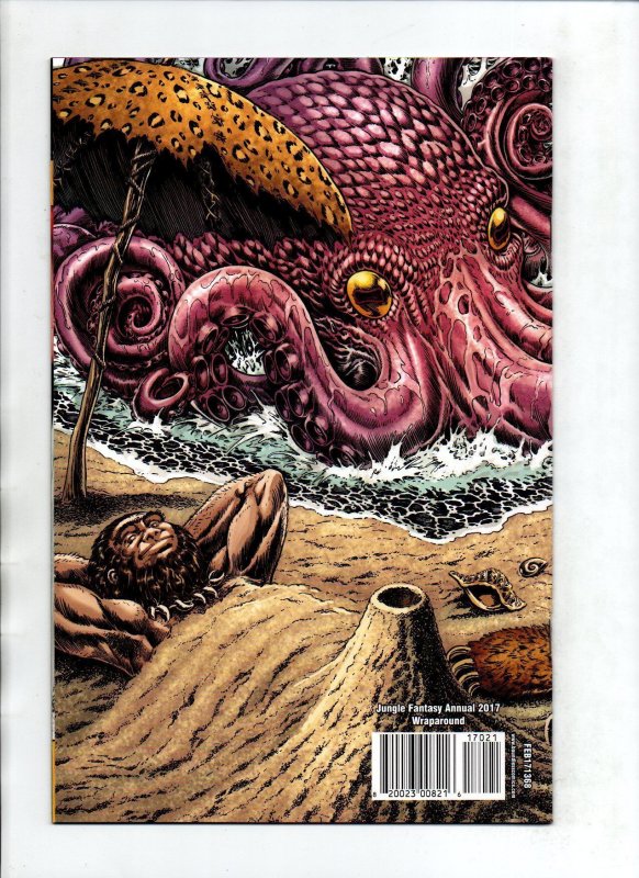 Jungle Fantasy Annual Wrap Cover Variant - 2017 - NM
