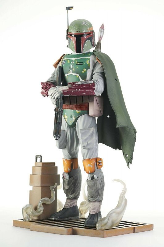 DIAMOND SELECT GG STAR WARS RETURN OF THE JEDI MILESTONES BOBA FETT STATUE!