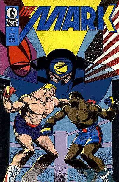 Mark, The (1st Series) #3 VG ; Dark Horse | low grade comic Boxing Cover America