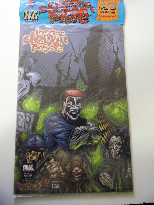 Insane Clown Posse: The Pendulum #8 Cover A (2001) in poly sealed bag w/ free CD