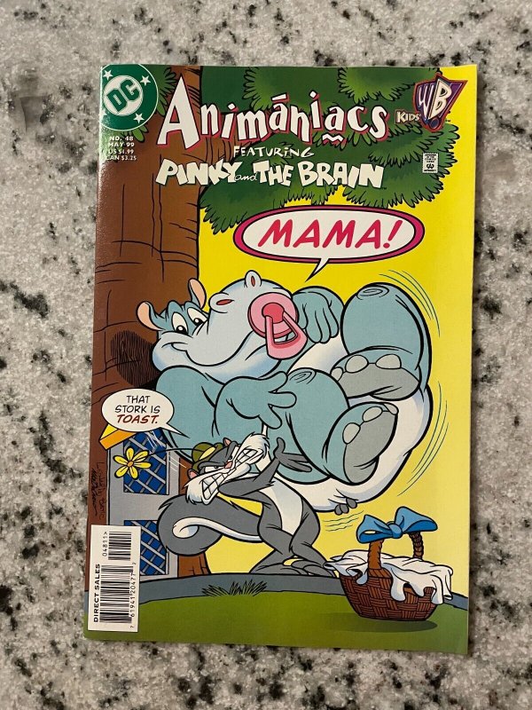 Animaniacs Feat. Pinky & The Brain # 48 VF/NM DC Comic Book Warner Brothers J916 