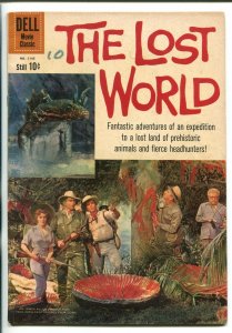 THE LOST WORLD #1145  1960-DELL-MICHAEL RENNIE-JULES VERNE-MOVIE-CONAN DOYLE-vg