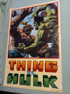 THING VS. HULK (1991) Marvel Entertainment Group