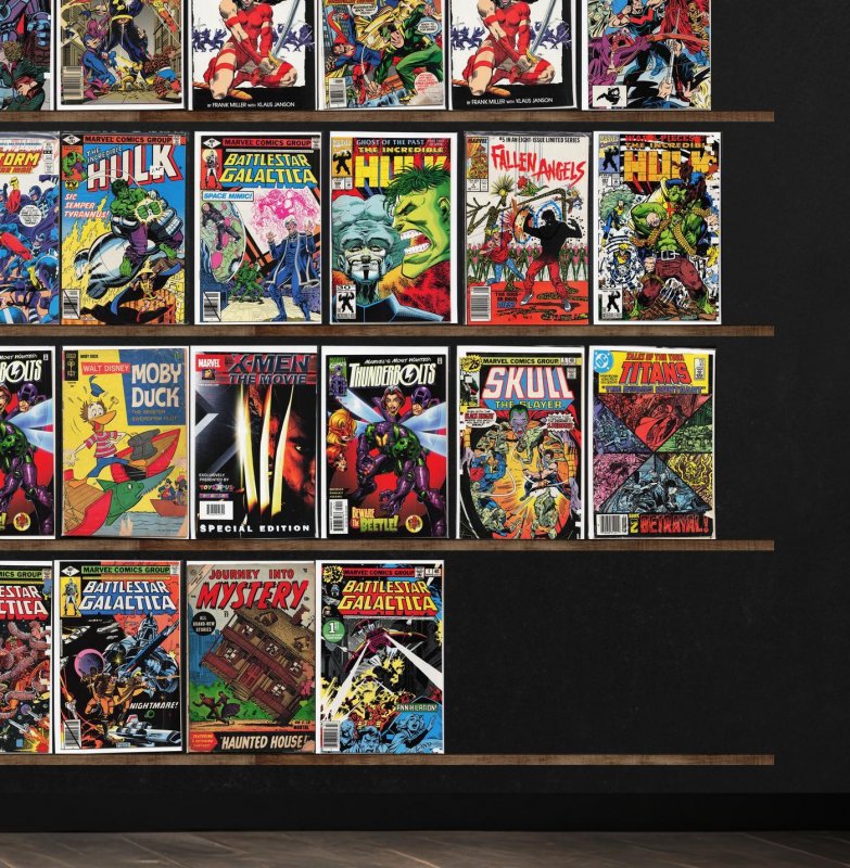 Huge Lot 140+ Comics with The Avengers, The Thing, Rom & More!