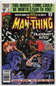 Man-Thing #6 (1980) Man-Thing