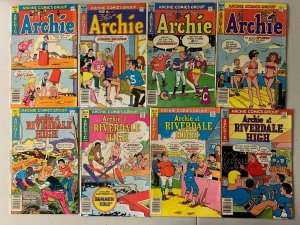 Archie Vintage unread comics lot 43 diff avg 6.0 (1980-81)