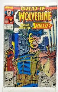 WHAT IF... #7 (1989 Series)  (MARVEL)  NEWSSTAND Edition  WOLVERINE