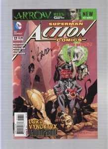 Action Comics #17 - SIGNED BY BRAD WALKER! (9.0) 2013
