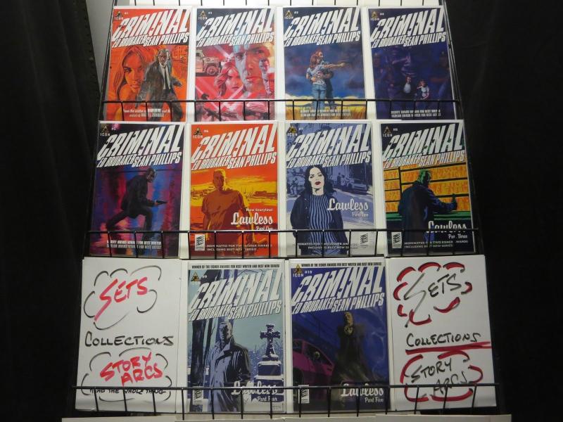 CRIMINAL (2006 ICON) 1-10  the COMPLETE 1st Series!