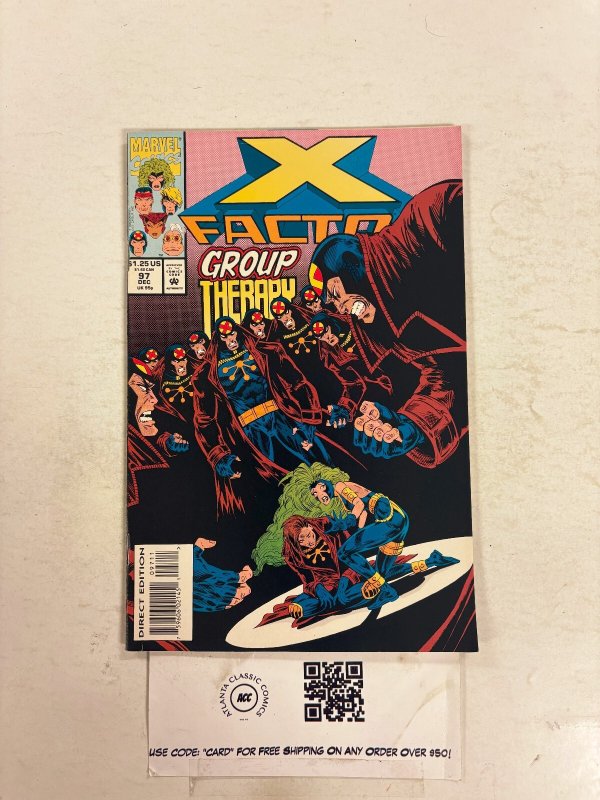 X-Factor #97 NM Marvel comic Books Havok Polaris Madrox Wolfsbane 19 HH108