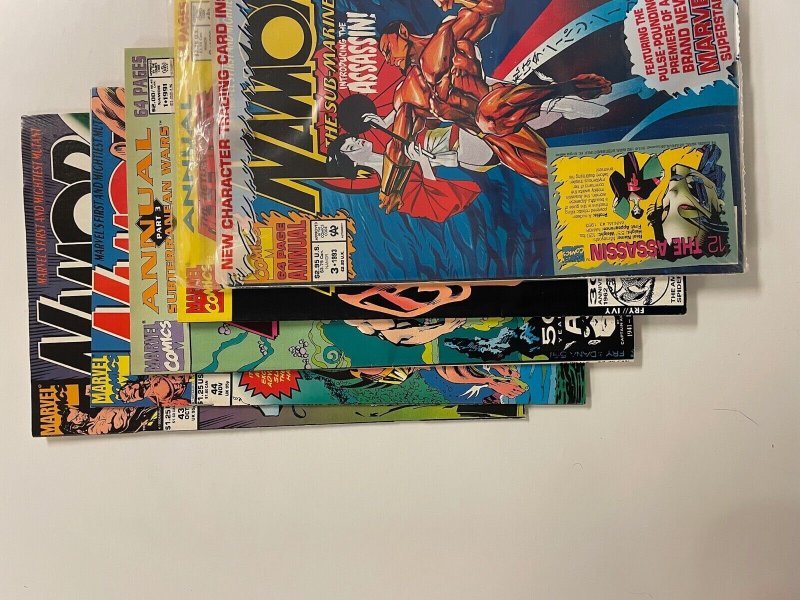5 Namor The Sub-Mariner Marvel Comic Books # 43 44 Annuals     10  NO5