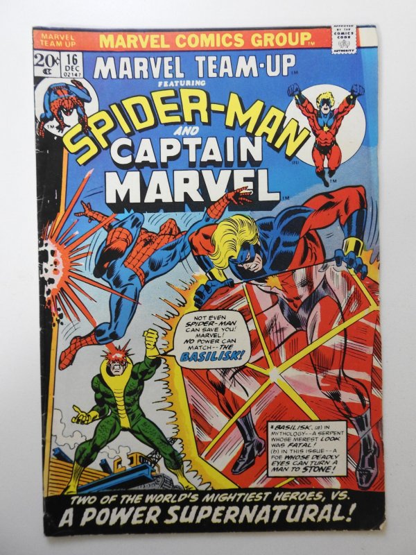 Marvel Team-Up #16 (1973) VG/FN Condition!