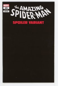 Amazing Spider-Man #26 Gary Frank Spoiler Variant NM
