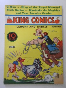 King Comics #8 (1936) GD+ Condition