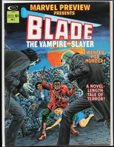 Marvel Preview #3 (1975) Blade [Key Issue]