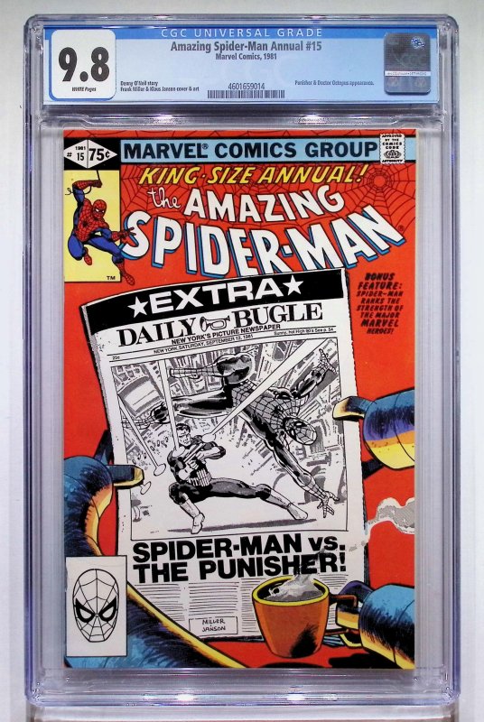 The Amazing Spider-Man Annual #15 (1981) Spider-Man CGC 9.8
