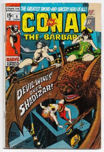 Conan the Barbarian #6 (1971) ITC45