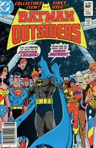 Batman and the Outsiders #1 (1983) Comic Book VF+ 8.5