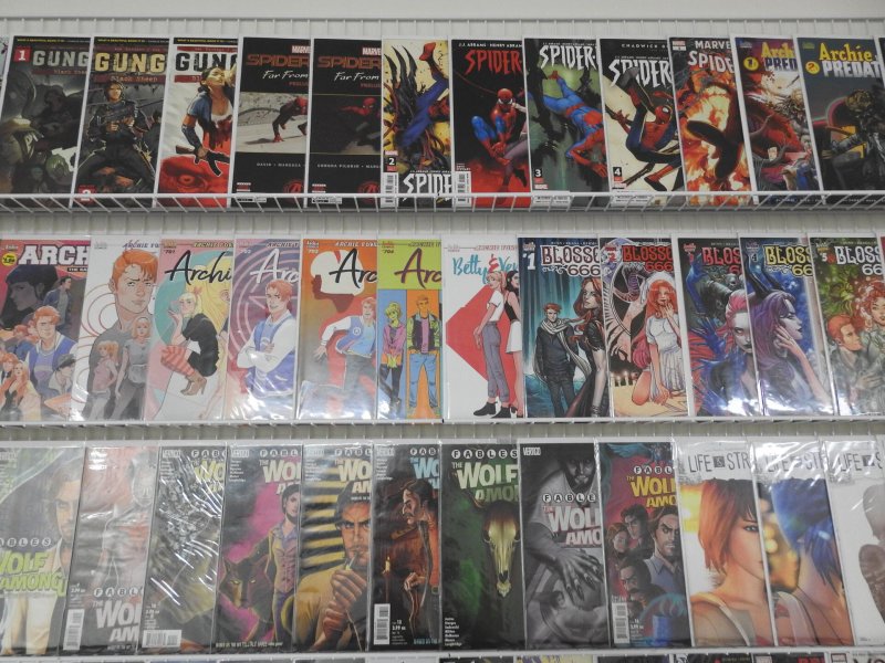 Huge Lot 140+ Comics W/ Spider-Man, Archie, Morbius, +More! Avg VF Condition!